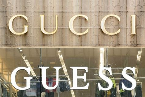 guess vs gucci trademark.